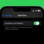 Cómo activar y encontrar FaceTime Live Photos en el iPhone