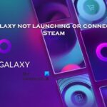 GoG Galaxy no se inicia ni se conecta a Steam