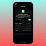 Cómo forzar la sincronización de mensajes con iCloud en su iPhone (iOS 17.2)